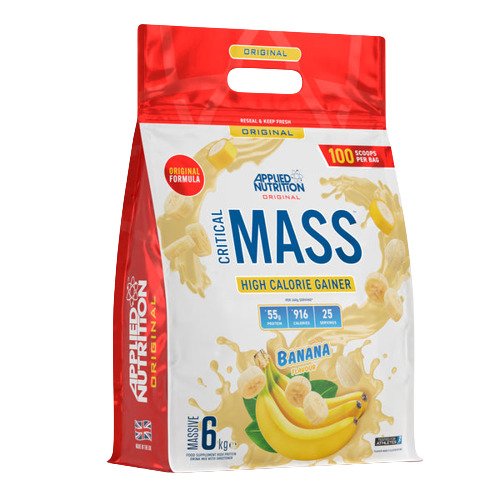 Applied Nutrition Critical Mass – oriģināls, ar banāniem – 6000 g