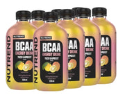 Nutrend BCAA enerģijas dzēriens, juzu un aprikožu – 8 x 330 ml.