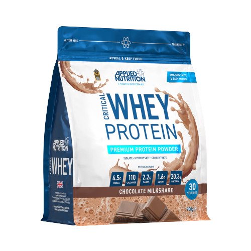 Applied Nutrition Critical Whey šokolādes piena kokteilis – 900 g