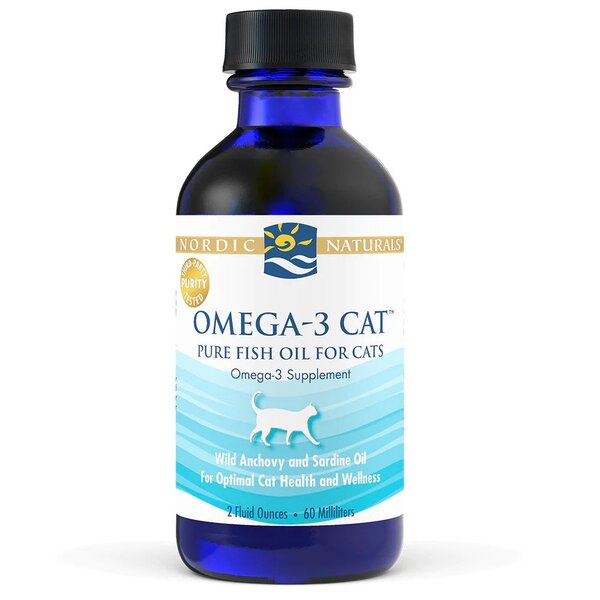 Nordic Naturals Omega - 3 kaķiem – 60 ml.