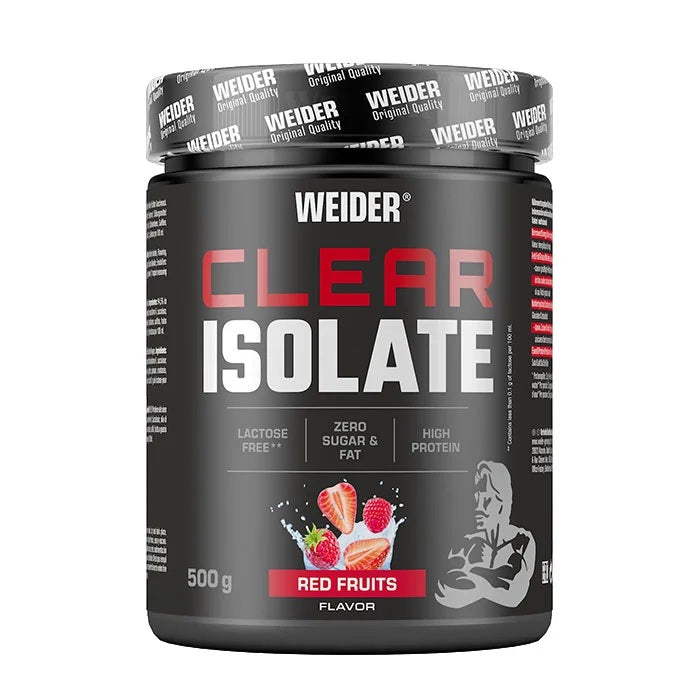 Weider Clear Izolāts, Sarkanie augļi - 500g