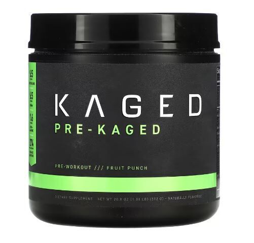 Kaged Muscle Pre - Kaged, augļu punšs - 546 g
