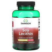 Swanson sojas lecitīns, 1200 mg – 90 kapsulas