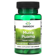 Swanson Muira Puama, 250 mg (10:1) – 60 kapsulas