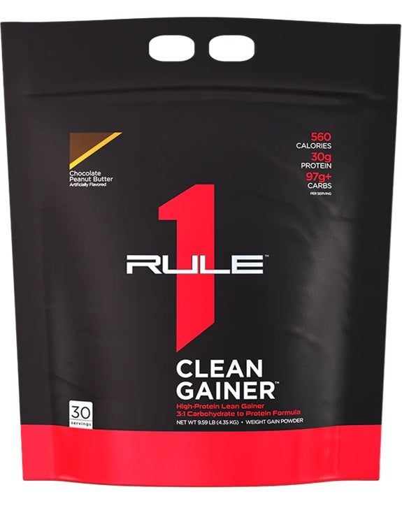 Rule One R1 Clean Gainer ar šokolādi un zemesriekstu sviestu – 4350 g
