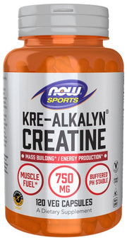 NOW Foods Kre - Alkalyn kreatīns - 120 kapsulas