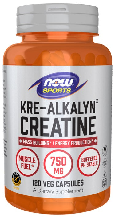 NOW Foods Kre - Alkalyn kreatīns - 120 kapsulas