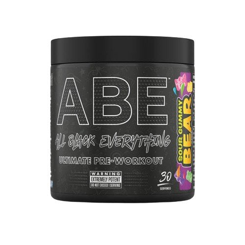 Applied Nutrition ABE – All Black Everything, skābās želejas konfektes – 375 g