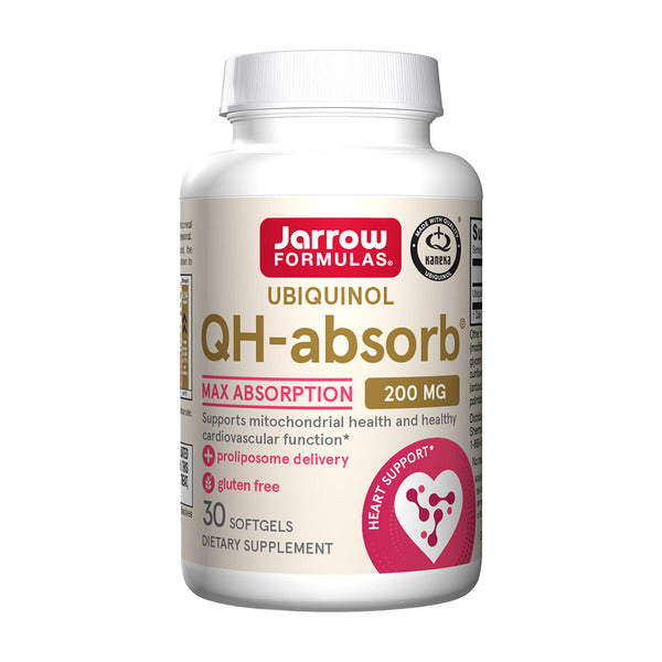 Jarrow Formulas Ubiquinol QH - uzsūkšanās, 200 mg - 30 kapsulas