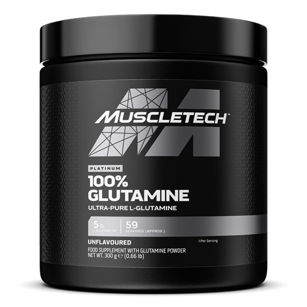 MuscleTech Platinum 100% glutamīns - 300 g