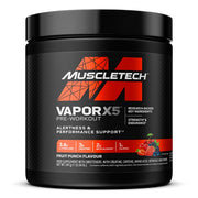 MuscleTech Vapor X5 pirms treniņa, augļu garša – 247 g