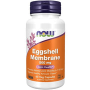 NOW Foods olu čaumalas membrāna, 500 mg – 60 kapsulas