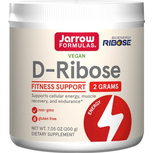 Jarrow Formulas D-ribozes pulveris - 200 g