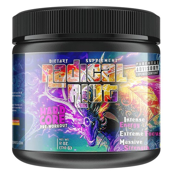 American Supps Radical Riot, pūķa auglis – 340 g
