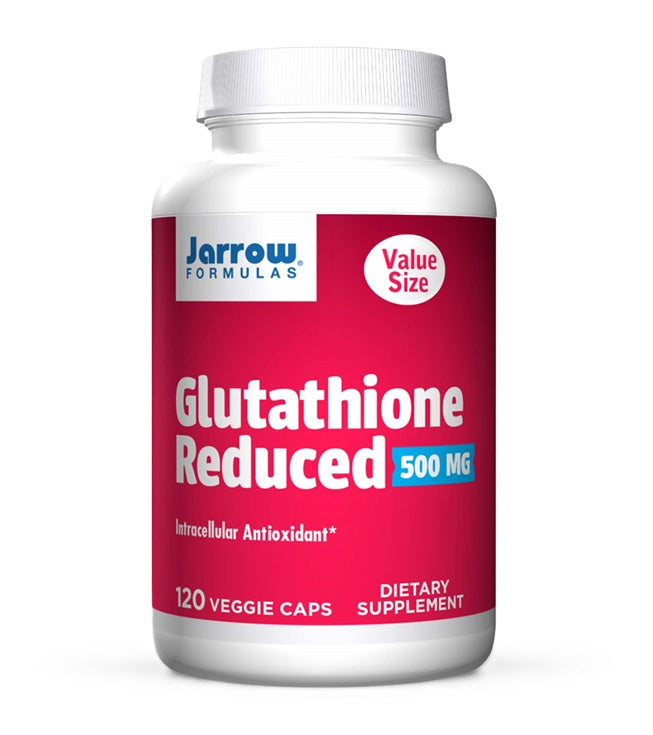 Jarrow Formulas samazināts glutationa daudzums, 500 mg - 120 kapsulas