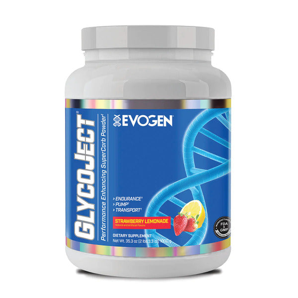 Evogen GlycoJect, zemeņu limonāde – 1000 g