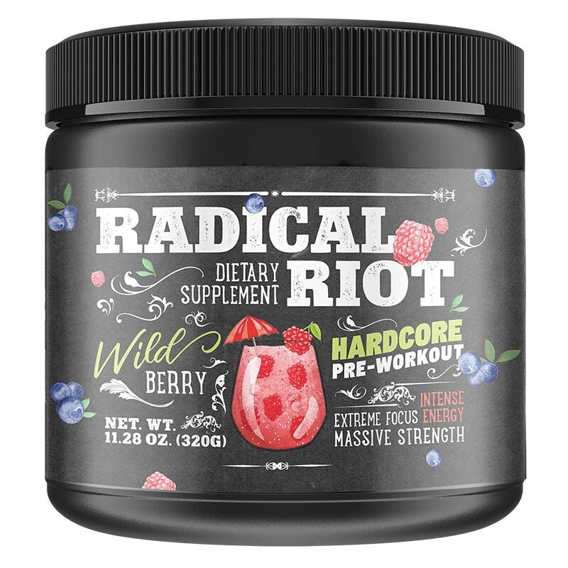 American Supps Radical Riot, meža ogu garša – 340 g