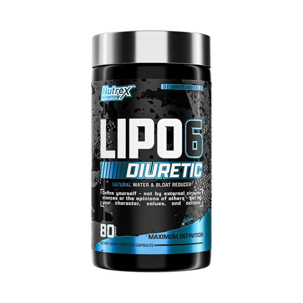Nutrex Lipo - 6 diurētiķis - 80 kapsulas
