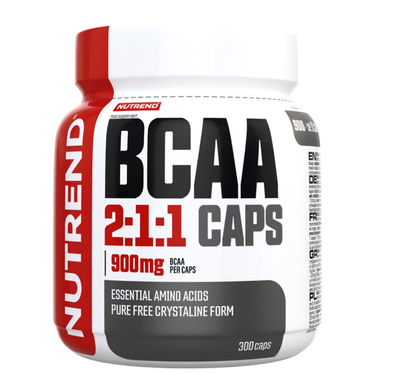 Nutrend BCAA 2:1:1 kapsulas - 300 kapsulas