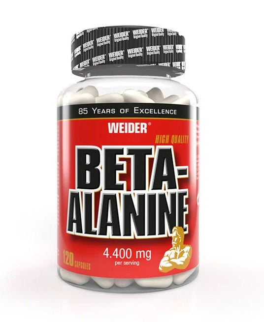 Weider Beta-Alanīns, 4400mg - 120 kaps
