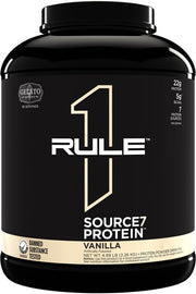 Rule One Source7 olbaltumvielas, vaniļas saldējums – 2260 g