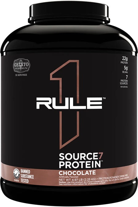 Rule One Source7 olbaltumvielu šokolādes saldējums – 2250 g