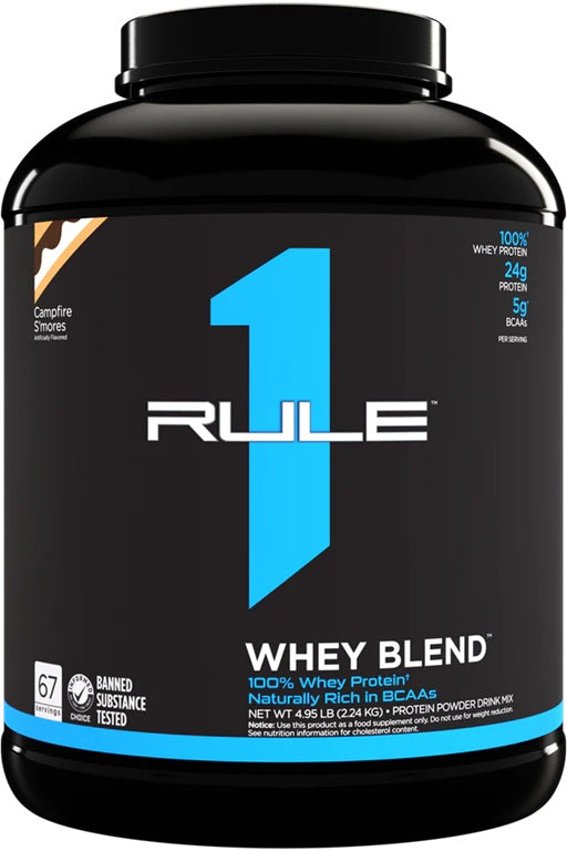 Rule One R1 sūkalu olbaltumvielu maisījums, Campfire S'mores – 2240 g