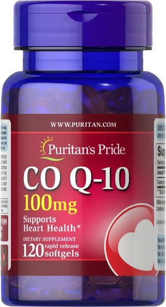 Puritan's Pride koferments Q10, 100 mg – 120 kapsulas