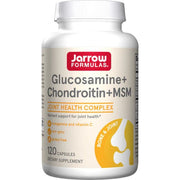 Jarrow Formulas glikozamīns + hondroitīns + MSM - 120 kapsulas