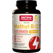Jarrow Formulas Methyl B - 12, 1000mcg (citrons) - 100 košļājamās tabletes