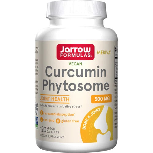 Jarrow Formulas kurkumīna fitosomas (Meriva), 500 mg - 120 kapsulas