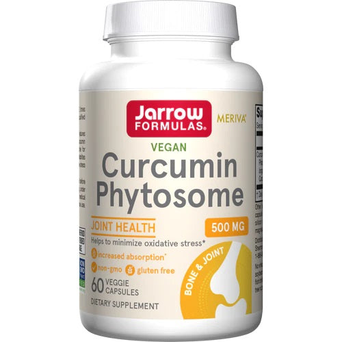 Jarrow Formulas kurkumīna fitosomas (Meriva), 500 mg - 60 kapsulas