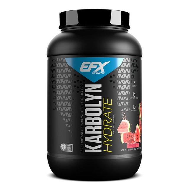 EFX Sports Karbolyn Hydrate, arbūzu vilnis – 1856 g