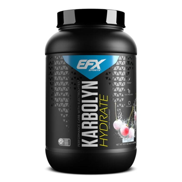 EFX Sports Karbolyn Hydrate, baltojo ķirša sarmas - 1856 g