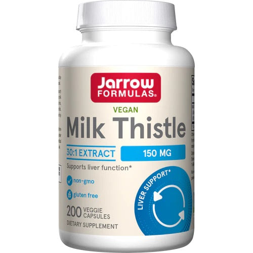 Jarrow Formulas Milk Thistle, 150 mg - 200 kapsulas