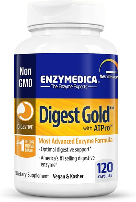 Enzymedica Digest Gold ar ATPro — 120 kapsulas