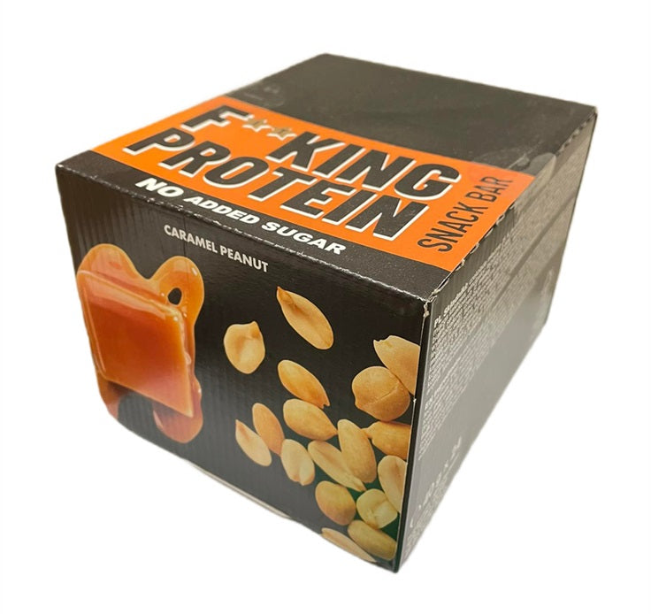 Allnutrition Fitking proteīna batoniņš, karameļu un zemesriekstu garšas – 24 x 40 g