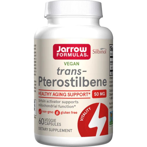 Jarrow Formulas trans-pterostilbēns, 50 mg - 60 kapsulas