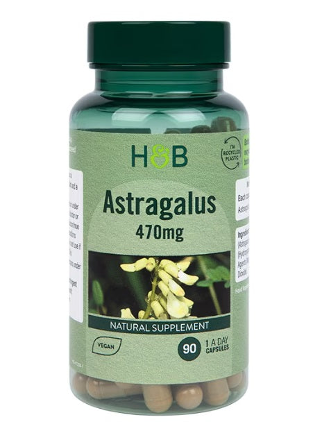 Holland & Barrett astragalus, 470 mg – 90 kapsulas