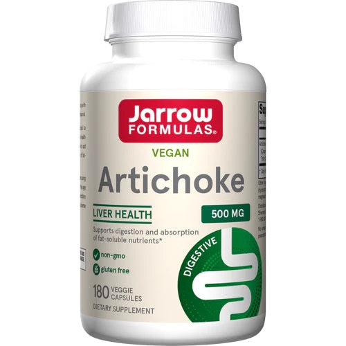 Jarrow Formulas artišoku, 500 mg - 180 kapsulas
