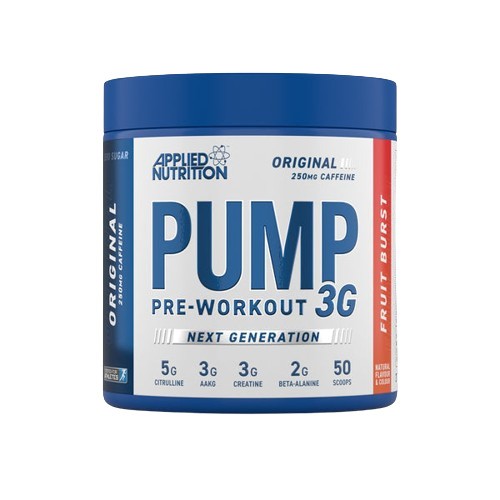 Applied Nutrition Pump 3G pirms treniņa, augļu garša – 375 g
