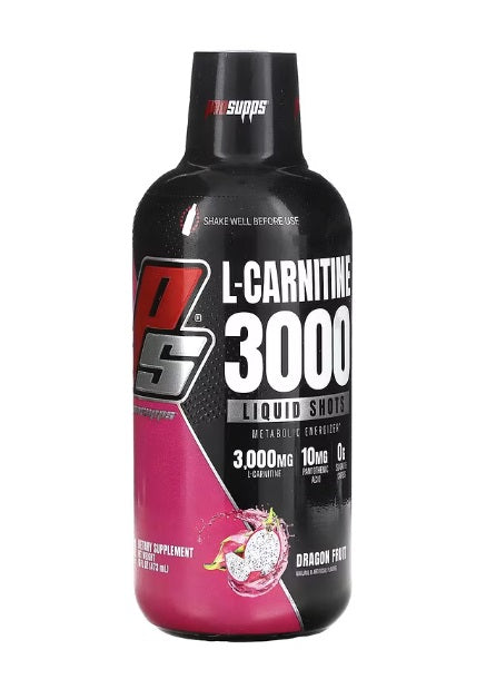 ProSupps L-karnitīns 3000, pūķa auglis – 473 ml.