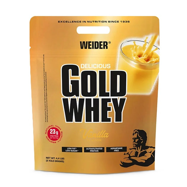 Weider Gold Whey, Vanile - 2000g