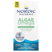Nordic Naturals aļģu omega, 715 mg omega 3 – 60 kapsulas