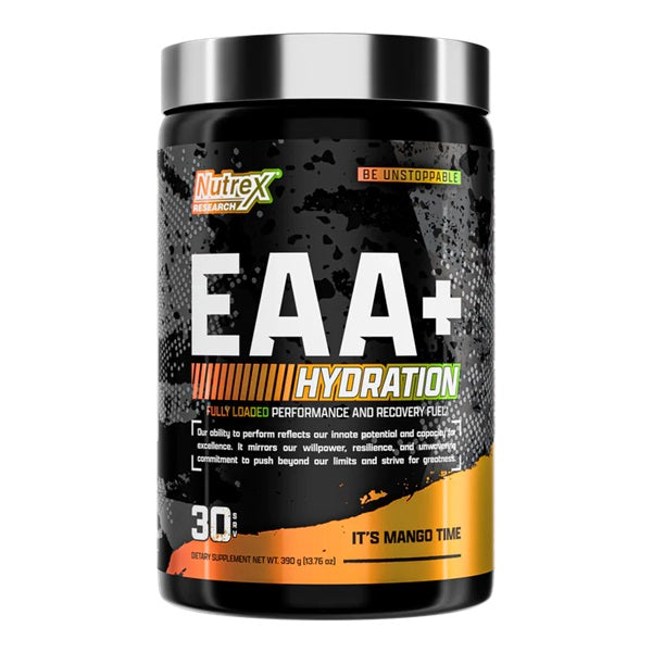 Nutrex EAA + Hydration, mango garša - 390 g