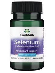 Swanson selēns, 200 mkg – 120 kapsulas