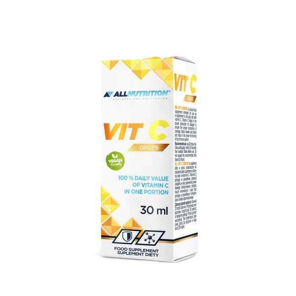 Allnutrition C vitamīna pilieni – 30 ml.