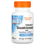 Doctor's Best tokotrienoli, 50 mg – 60 kapsulas