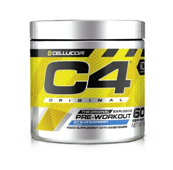 Cellucor C4 Original, arktisko zilo aveņu garša – 396 g