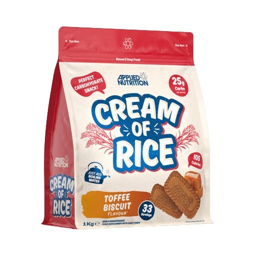 Applied Nutrition rīsu krēms, karameļu cepumi – 1000 g